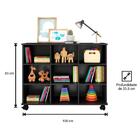 Kit 2 Nichos Organizadores Multifuncionais Com Rodízios Toys