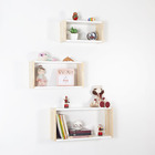 Kit 2 Nichos Prateleira Decorativa Quarto Sala Mdf Branco E P