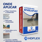 Kit 2 Nivelaflex Hd Flex 20 Kg – Massa Autonivelante Para Aca