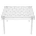 Kit 2 Organizador De Armário Prateleira Empilhável Quadrada N