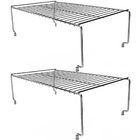 Kit 2 Organizadores De Armário Prateleira Aramado Componível