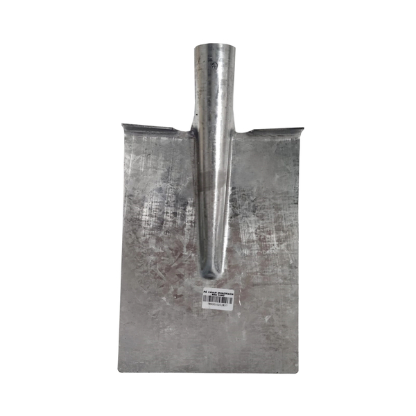 Kit 2 Pá De Cavar Quadrada Galvanizada Sem Cabo - Volpato