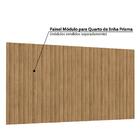 Kit 2 Painéis Kappesberg Prisma Freijó Ripado 3d 87,5cm