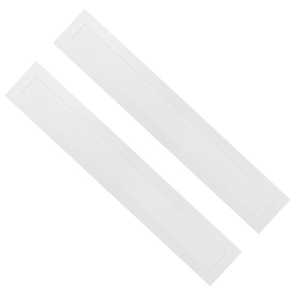 Kit 2 Painel Led Foxlux 60x10cm Sobrepor 18w 6500k Branco