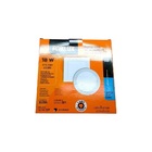 Kit 2 Painel Led Foxlux Redondo Sobrepor 18w 3000k Branco