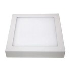 Kit 2 Painel Led Sobrepor Quad Amarela 3000k 12w 17cm