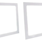 Kit 2 Painel Plafon Led 18w Quadrada Slim Embutir 6000k Bivol