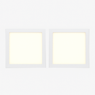 Kit 2 Painel Plafon Led 40w Embutir 40x40cm 4000k St1453