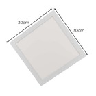 Kit 2 Painel Plafon Led Embutir 25w Quadrado Luz Neutra C/ Bo