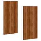 Kit 2 Painel Ripado Placa Projetta 218x100 Cm Mbl