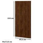 Kit 2 Painel Ripado Placa Projetta 218x100 Cm Mbl