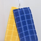 Kit 2 Panos De Copa 45x65  Azul Royal/amarelo