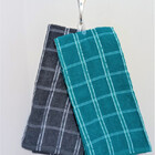 Kit 2 Panos De Copa 45x65  Verde/cinza