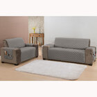 Kit 2 Pçs Capa Protetora De Sofá Padrão 2 E 3 Lugares Classic