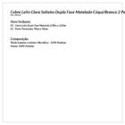 Kit 2 Pçs Cobre Leito Solteiro Clara Dupla Face Variação: Bra