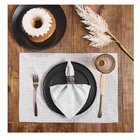 Kit 2 Pçs Guardanapo Scott Listras Cinza