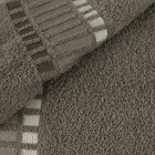 Kit 2 Pçs Toalha De Banho Bossa 340g 130x62cm Variação:marrom