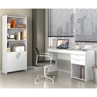 Kit 2 Peças 1 Escrivaninha 2 Gavetas 1 Armário 2 Portas 2 Pra