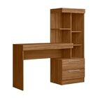 Kit 2 Peças 1 Escrivaninha Com Estante 1 Armário 2 Portas Esp