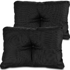 Kit 2 Peças Almofada Com Enchimento Flocos De Espuma 45x65cm