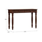 Kit 2 Peças Aparador 2 Gavetas E Espelho 100% Madeira Maciça