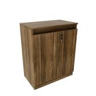 Kit 2 Peças Armário Escritório Com 2 Portas Com Chave, Balcão