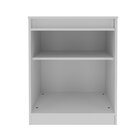 Kit 2 Peças Armário Escritório Com 2 Portas Com Chave, Balcão