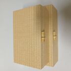 KIT 2 PEÇAS CAIXA ORGANIZADORA HOME&CO SINTÉTICO BEGE