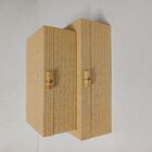 KIT 2 PEÇAS CAIXA ORGANIZADORA HOME&CO SINTÉTICO BEGE