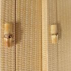 KIT 2 PEÇAS CAIXA ORGANIZADORA HOME&CO SINTÉTICO BEGE