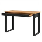 Kit 2 Peças Com Escrivaninha 1 Gaveta 118cm E Estante Torre 2