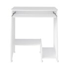 Kit 2 Peças Com Escrivaninha Com Tampo Portátil E Estante 5 P