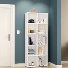 Kit 2 Peças Com Escrivaninha E Estante Bagé Branco