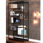 Kit 2 Peças Com Escrivaninha E Estante Industrial Innovare Ar