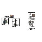 Kit 2 Peças Com Escrivaninha E Estante Industrial Innovare Ar