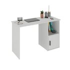 Kit 2 Peças Com Escrivaninha E Estante Para Livros Marsala Es