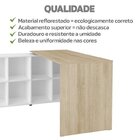 Kit 2 Peças Com Escrivaninha Em L Cubos E Estante Livreiro Br