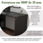 Kit 2 Peças Com Escrivaninha Em L Cubos E Estante Livreiro Pr