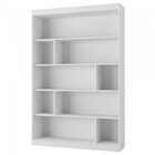 Kit 2 Peças Com Escrivaninha Em L Retrô 136x120cm E Estante 1