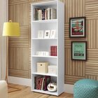 Kit 2 Peças Com Escrivaninha Juli E Estante Naturale/branco