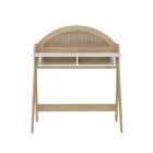 Kit 2 Peças Com Escrivaninha Juli E Estante Naturale/branco