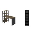 Kit 2 Peças Com Escrivaninha Match E Estante Para Livros 5 Pr