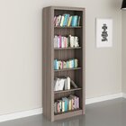 Kit 2 Peças Com Escrivaninha Me4107 90cm E Estante 4 Pratelei