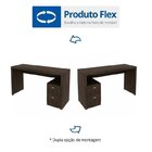 Kit 2 Peças Com Escrivaninha Me4130 E Cadeira Para Escritório