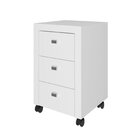 Kit 2 Peças Com Escrivaninha Mesa Escritório Me4185 E Gavetei