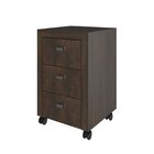 Kit 2 Peças Com Escrivaninha Mesa Escritório Me4185 E Gavetei