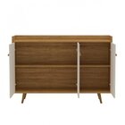 Kit 2 Peças Com Estante Para Tv Até 65 Polegadas E Buffet Atl