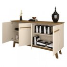 Kit 2 Peças Com Estante Para Tv Até 65 Polegadas E Buffet Atl