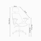 Kit 2 Peças Com Mesa Diretor Em L E Cadeira Presidente Lisboa