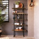 Kit 2 Peças Com Mesa Para Escritório 135cm Office E Estante M